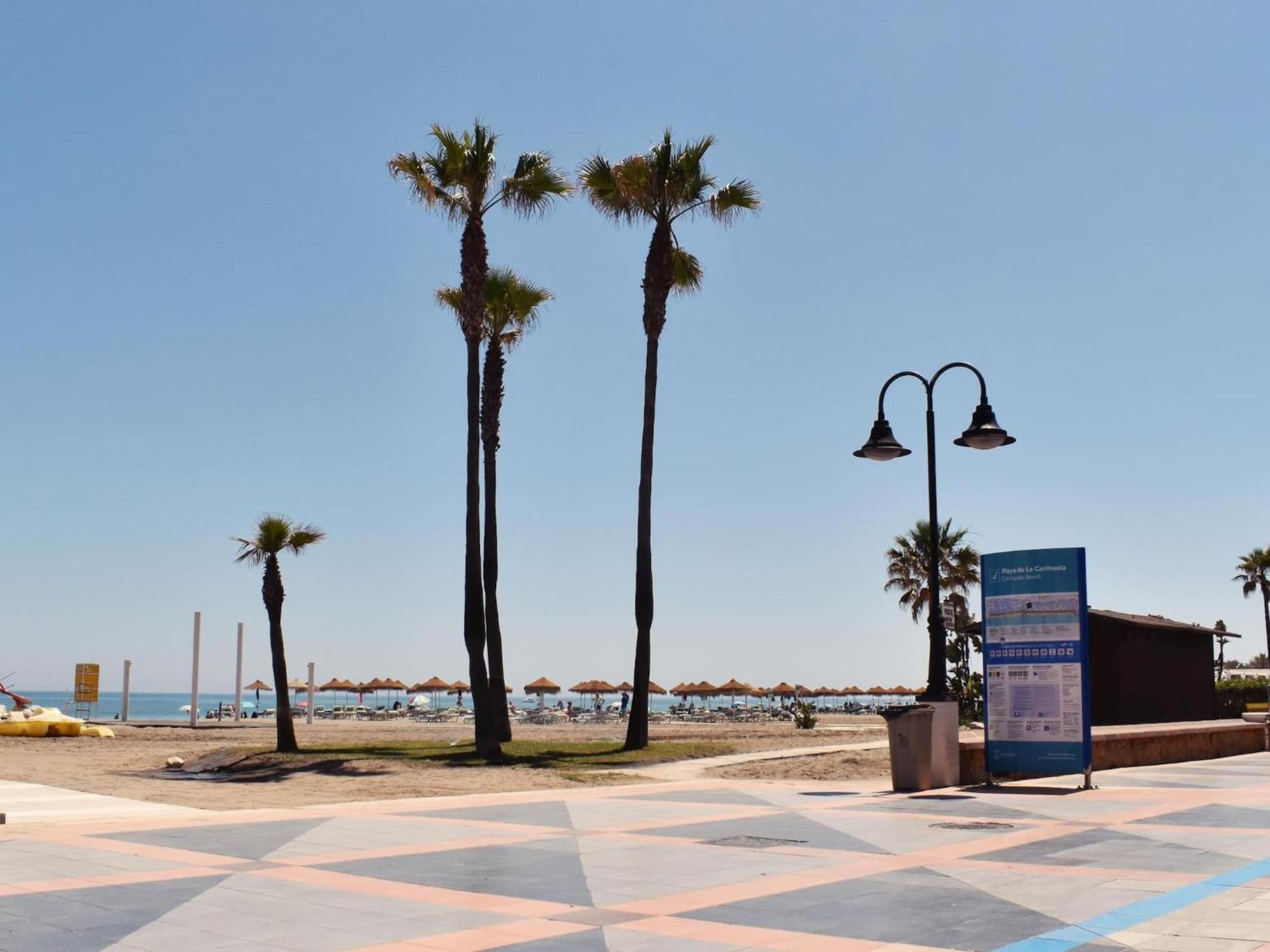 Luminoso Apartamento De 3 Dormitorios A Pie De Playa En 托雷莫利诺斯 外观 照片